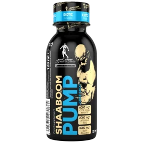 Shaaboom pump juice shot KEVIN LEVRONE pre-workout liquide congestion et energie Tunisie vitaminshop.tn